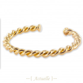 Twisted wire bangle 24/10
