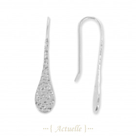 Pendientes gota golpeada