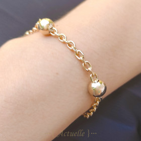 Ball chain bracelet