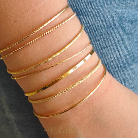 Brazalete de cuerda redonda