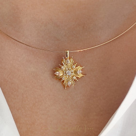 Star CZ pendant