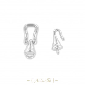 Stirrup clasp and hook