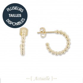 Balls hoop earring