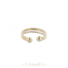 3 wire diamond adjustable ring