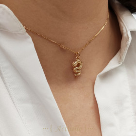 Little snake pendant