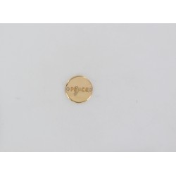 Coin with peace engraved