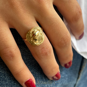 Anillo escarabajo