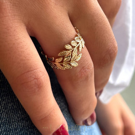 Anillo rama cruzada