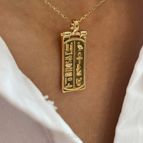 Egypt plaque pendant