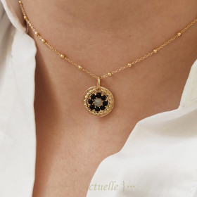 Pendentif indien Etu pierre de lune
