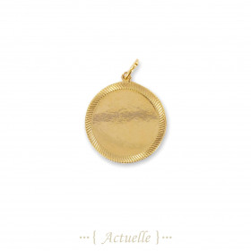 Medal pendant to engrave cutout laser