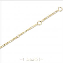 Chain ankle alternate link x3 25cm +AI2