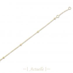 Cable chain ankle and alternate ball x3 25CM + AI2