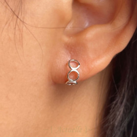 Michelle hoop earrings