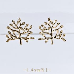olive branch earrings