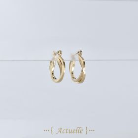 3 rings hoop earrings 20mm