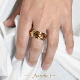 Thick wire ring