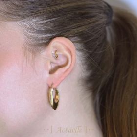 Wide half moon creoles