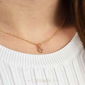 5 small CZ pendant