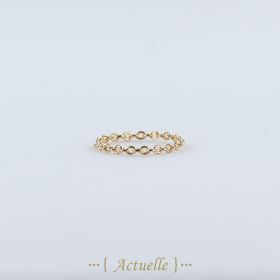 Solid chain ring