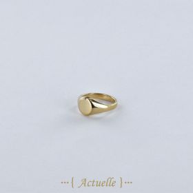 Ring with filled round
