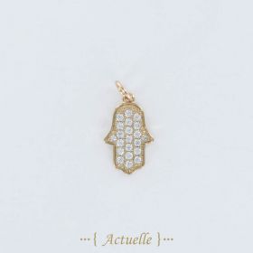 Pendant hand of fatma CZ