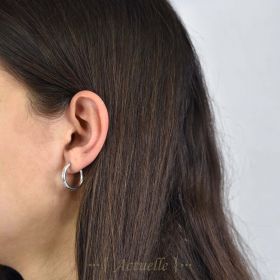 Créoles lisses très épaisses