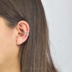 Grosse bague d'oreille 3 tiges