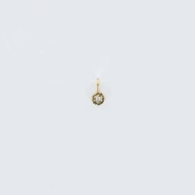 Composant fleur plate CZ central