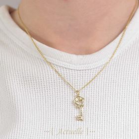 Pendentif clé Flavia