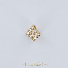 Pendentif losange 9 CZ