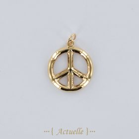 Pendentif peace and love