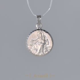 Pendentif notre dame du Mont carmel rond