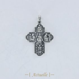 Pendentif Croix aux Saints protecteurs