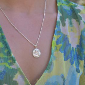 Pendentif ange mate