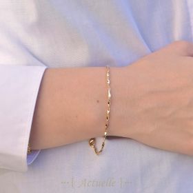 Pulsera en espiral