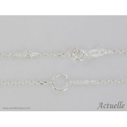 Pulsera forzada 50x17,5 con anillo en el centro