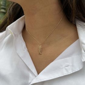 Articulated lobster pendant