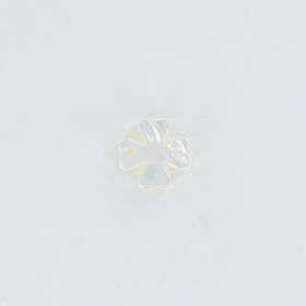 White mother of pearl four-leaf clover