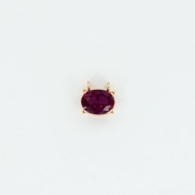 Oval zirconium component