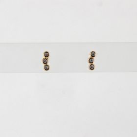3 round CZ chips