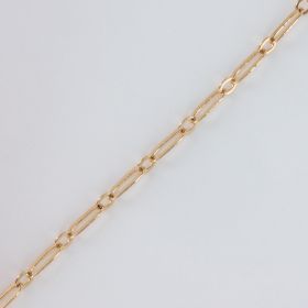 Round alternating oval chain