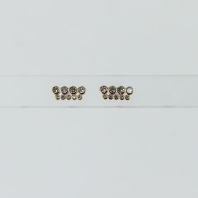 Luce CZ earrings