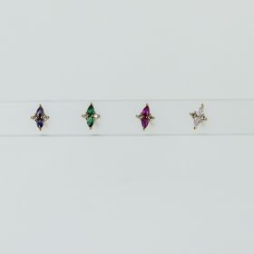 Lydia CZ earrings