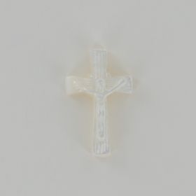 White mother-of-pearl full cross
