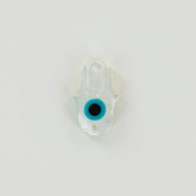 White mother-of-pearl fatma's hand