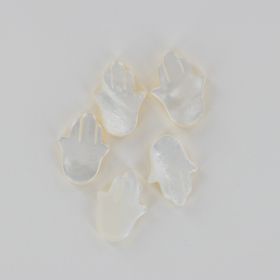White mother-of-pearl hand