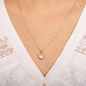 Heart CZ Pendant