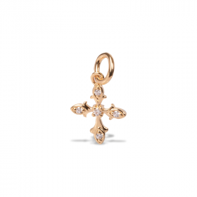 Boxwood Cross Pendant