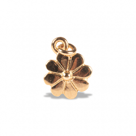 8-Petal Flower Pendant